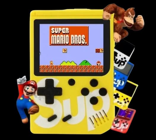 KIDS GAME | 400 IN 1 Handheld Gaming Console – Portable Retro Game Player, Multi-Game Collection for Kids, Classic Games for Fun & Learning, Perfect Gift for Boys and Girls, Easy to Use, Long Battery Life, Great for Travel & On-the-Go Play